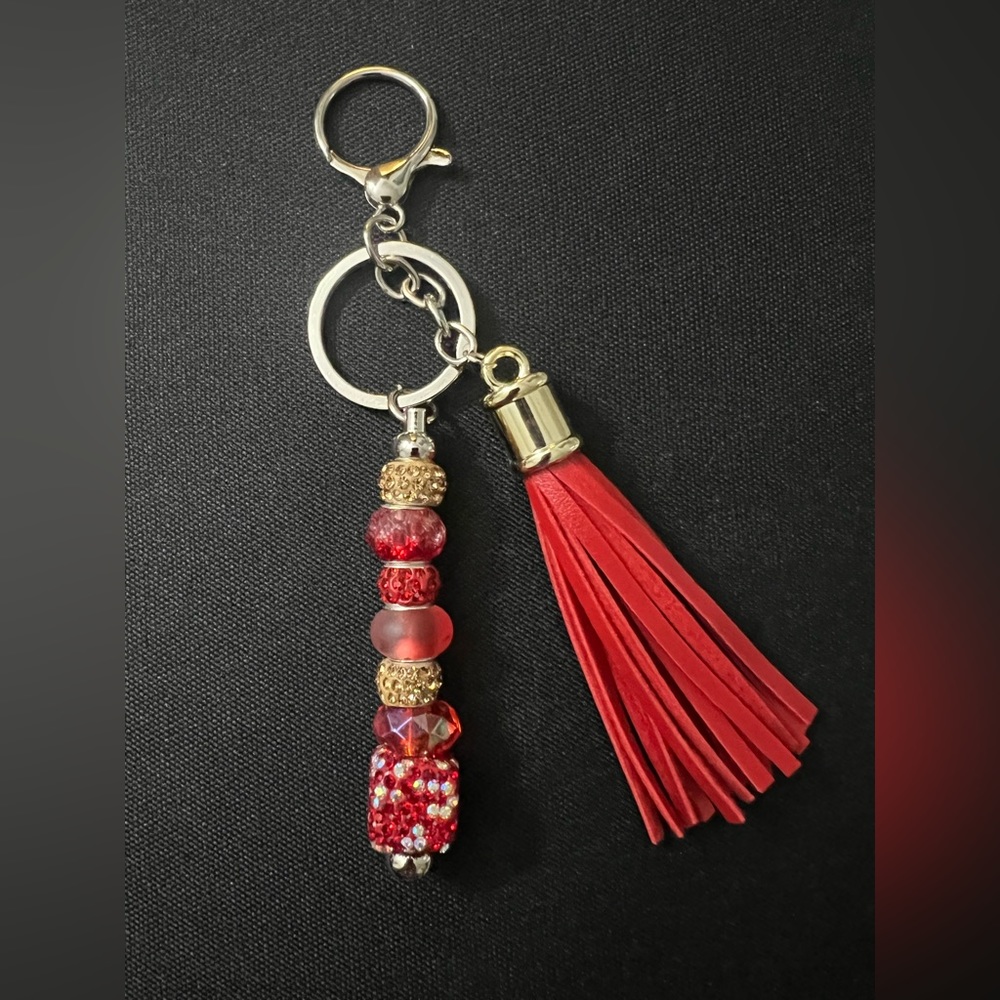 Red & Gold Keychain